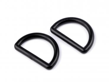 D-Ring Kunststoff Breite 32 mm schwarz